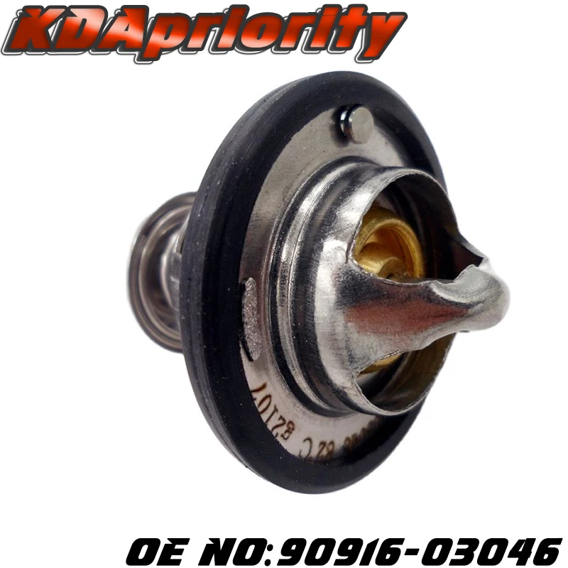 Thermostat 90916-03046 For Chevrolet Daihatsu Geo Prizm Nissan 200SX NX Sentra Toyota Camry Corolla  9091603046