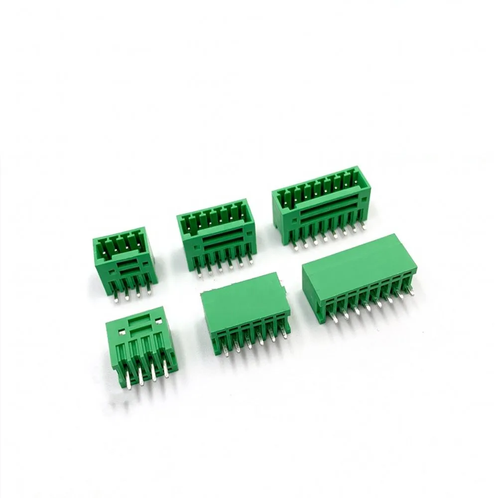 100PCS 2EDG2.54 pitch 2.54mm KF2EDG PCB Screw Terminal Block Connector Plug Pin Header Socket 2/3/4/5/6/7/8/9/10/12p 15EDG-2.54