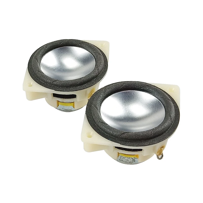 GHXAMP 1.5 inch 4ohm 5W full range speaker Long stroke Magnesium Aluminum cone Neodymium Desktop MINI Speaker Diy 2pc