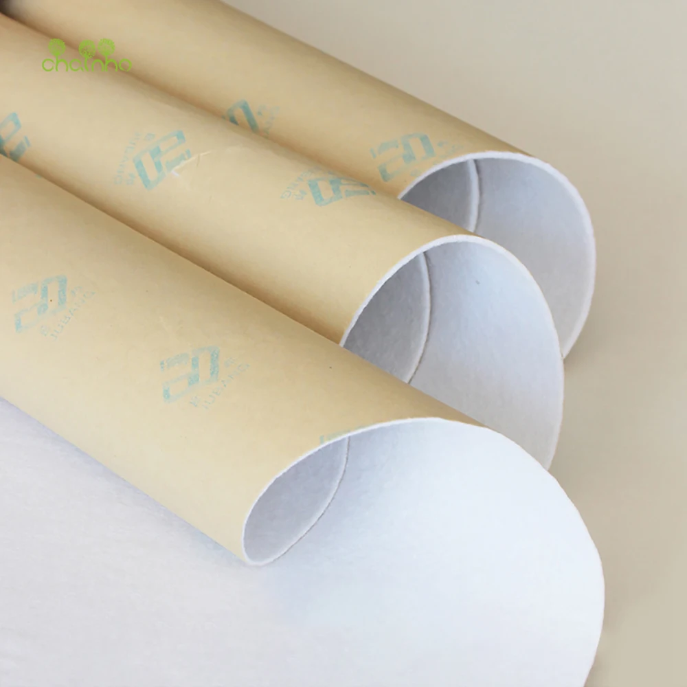 Chainho,DIY Self-Adhesive Thick  Interlining Fabric,No Ironing,DIY Handmade Bag Sewing Quilting Auxiliary Material,50x100cm/Pcs