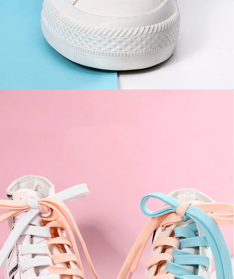 1 Paar Sneaker-Schnürsenkel, Schuhzubehör, Schnürsenkel für Schuhe, Unisex, flache Schnürsenkel, klassische Schnürsenkel, einfarbige Schuhbänder. – Detail 9