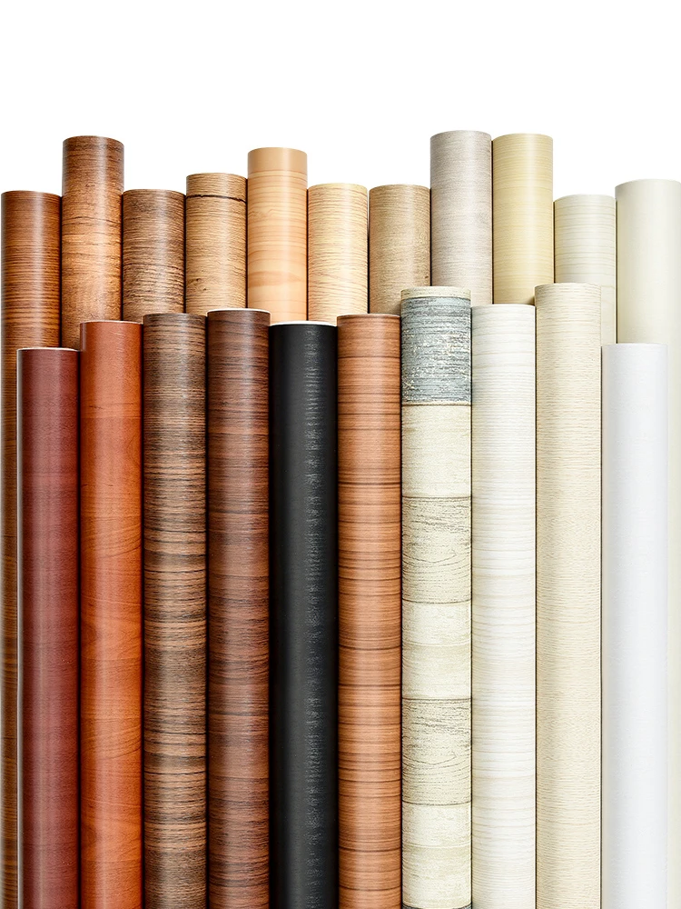 Diy kendinden yapışkanlı su geçirmez 3d duvar Sticker Tv arka plan ahşap tahıl 3d duvar kağıdı oturma odası duvar yatak odası dekoratif çıkartmalar