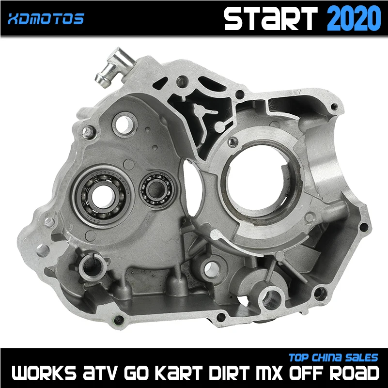 Motorcycle Crank Case Right Left Side Set For YX 150 160 CC Horizontal Kick Starter Engine Dirt Pit Bikes Parts