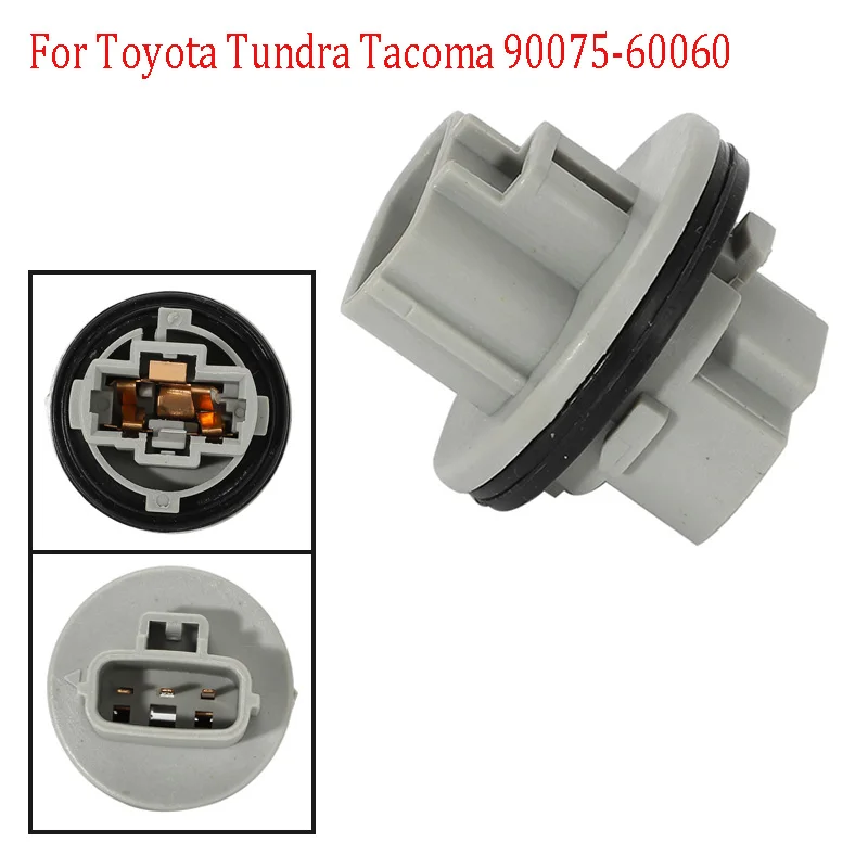 

Front Turn Signal Light Bulb Socket 90075-60060 For Toyota Highlander 4Runner Solara Camry GAS Venza Tundra Tacoma Sequoia