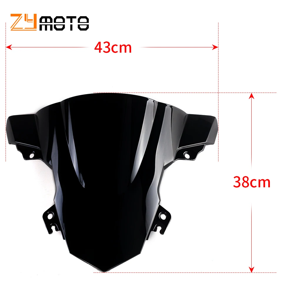 Windshield WindScreen Double Bubble For BMW S1000RR 2015 2016 2017 2018 S 1000 RR S1000 1000RR Motorcycle accessories