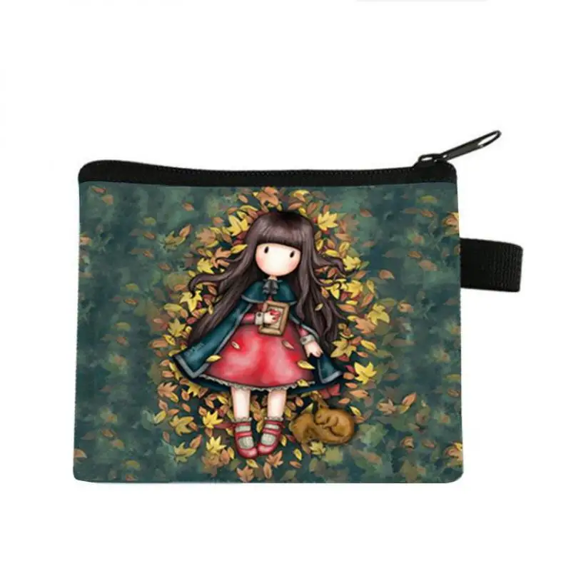 custom pattern Wallet Student Boys And Girls Short Wallet Card Bag Pocket Change Purse Coin Purse cardholder Small Pouch coin