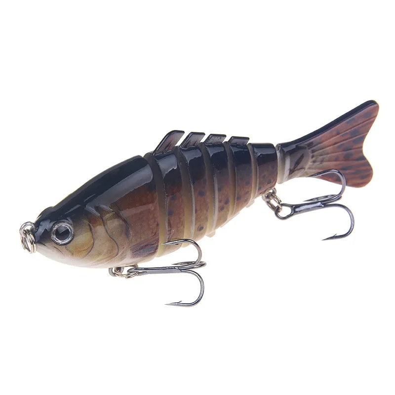 1 Pcs Multi Jointed Fishing Lure SwimFish Bait Crank Bait 10cm16g Hard Bait Isca Artificial Fishing Wobblers Plastic Fish Tackle