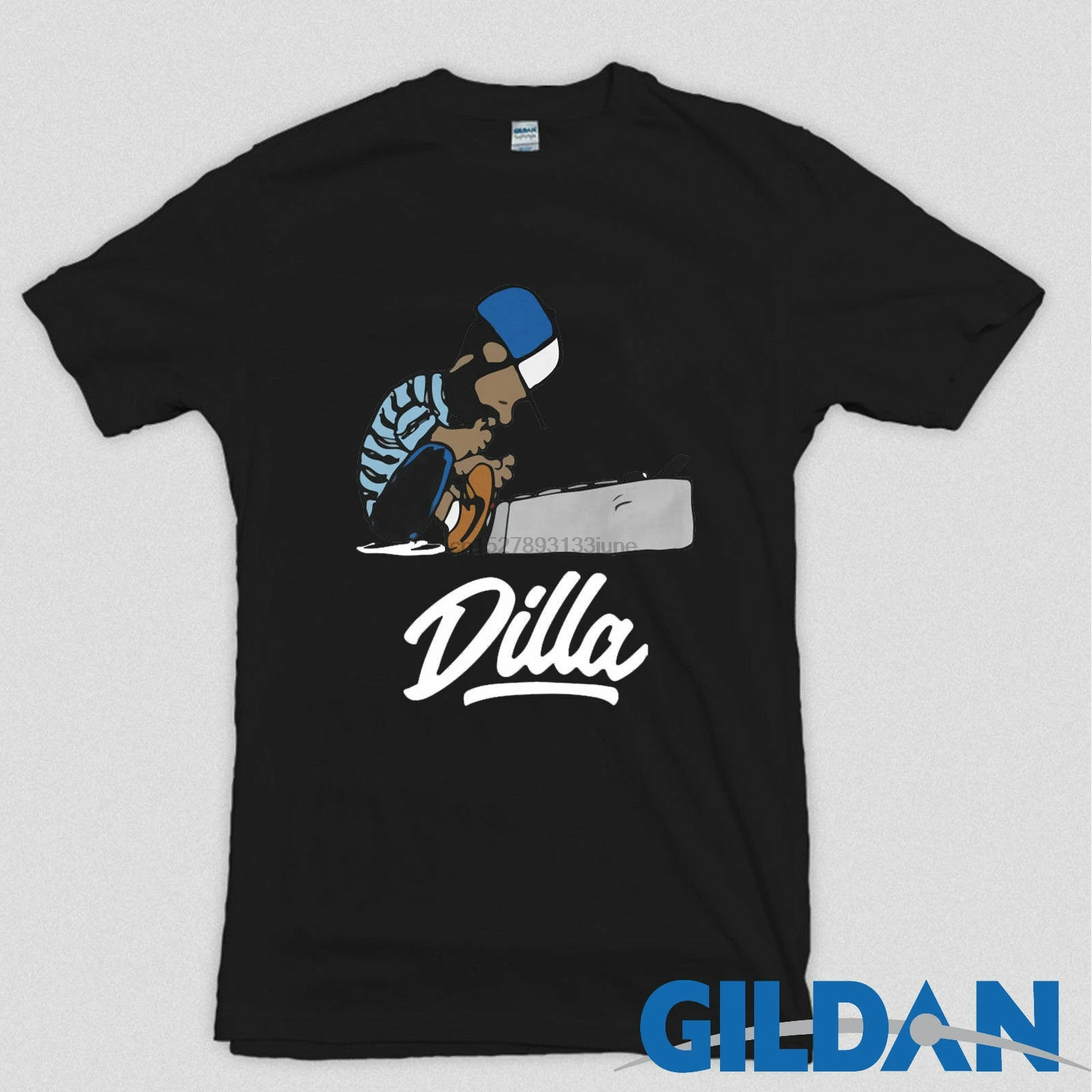 

J Dilla T-Shirt Jay Dee Mf Dooms Nwa Hip Hop Quasimoto Madlib Donuts New