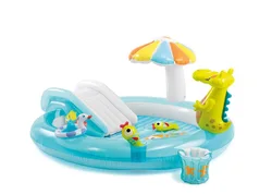 Kids Inflatable Bath Tub Crocodile Park Fountain Baby Marine Ball Pool Children Portable Swimming Pool Lightweight Reservoir