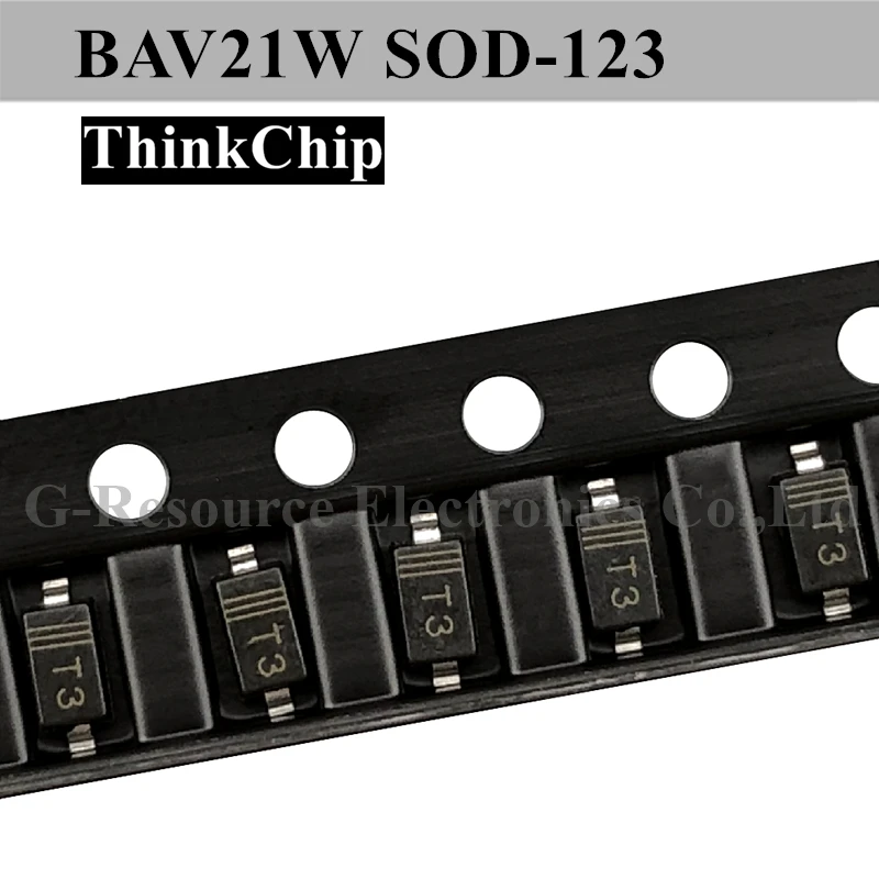 (100 قطعة) باف21w SOD-123 1206 SMD التبديل ديود باف21 SOD123 (بمناسبة T3)