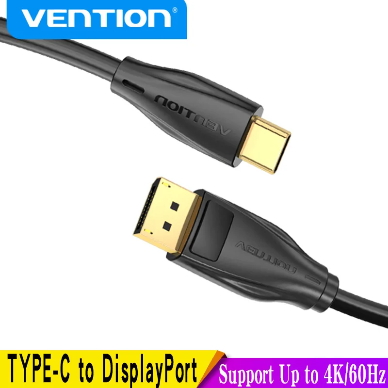 

Кабель-преобразователь Vention с USB C на DP 1,4, кабель 8K 60 Гц Type C на DisplayPort для Lenovo MacBook Pro TV Monitor, кабель Type-C на DP