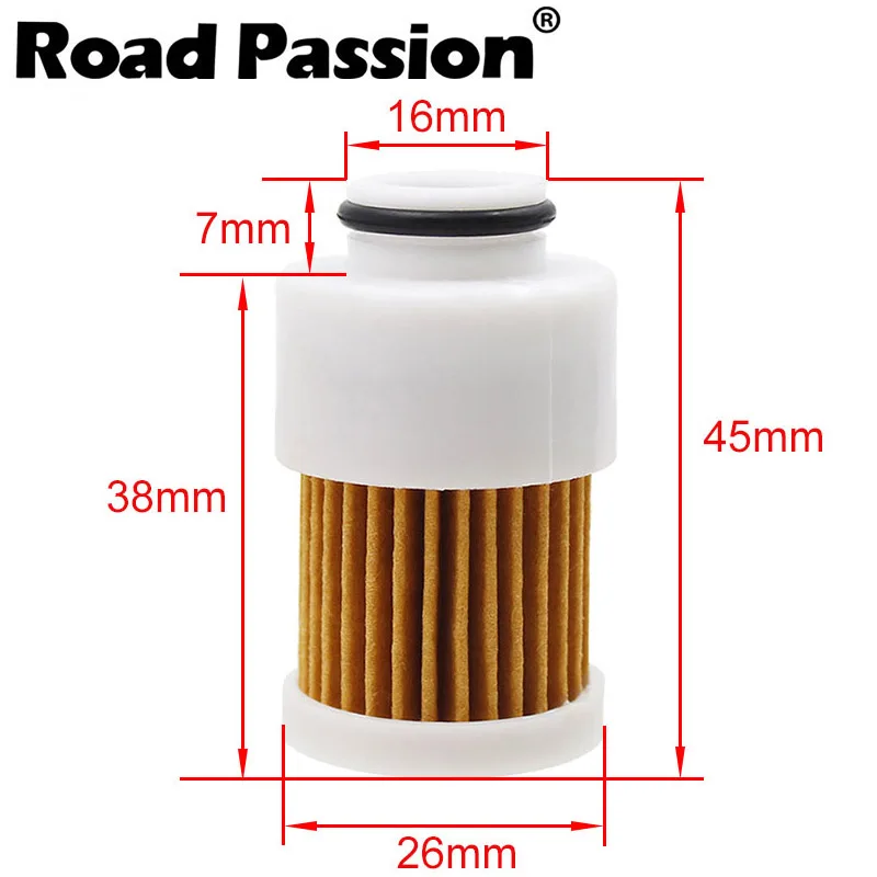 1/2/3 Pcs Outboard Motor Gasoline Fuel Filter For Yamaha 50 hp F50TLRD T50TLRD 60 hp F60TJRD F60TLRD T60TLRD 75 hp F75TLRD 2005