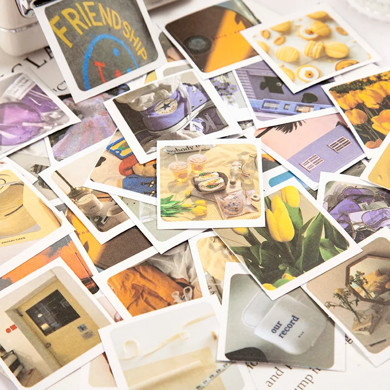 30 Pcs Large Quantity Journal Sticker Kawaii Flowers Scrapbook Material Decorative Memo Pad Sticker Creative DIY Gift Stationery