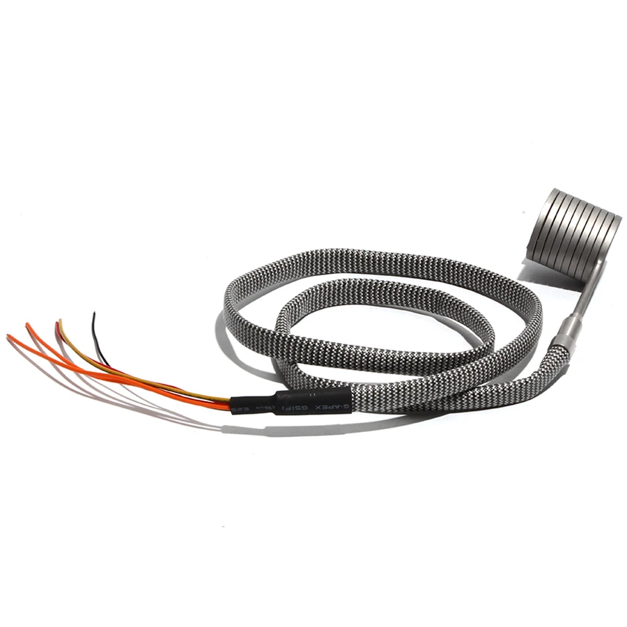 20mm ID 40~50mm Height Spring Heater Coil Heater Band Heater 4.2*2.2mm Section Size 110V/220V/380V with K/J Type Thermocouple