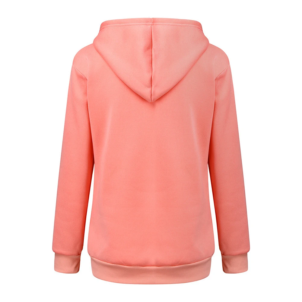 Women Long Sleeve Kangaroo Pouch Cats Fish Print Hoodie Pet cats Holder pocket Sweatshirt Dropshipping female Plus size Hoodie