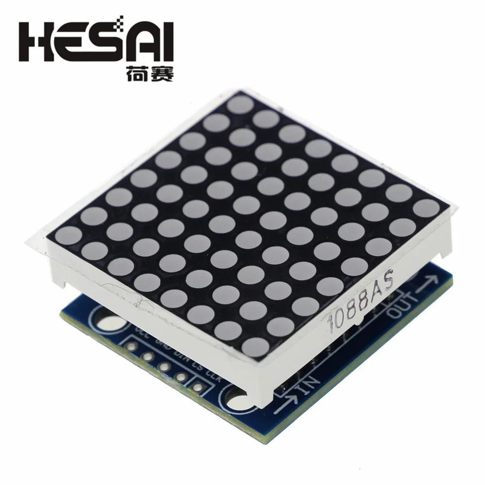 MAX7219 Dot Matrix Module Microcontroller LED Module Display Module MAX7219 DIY Kit