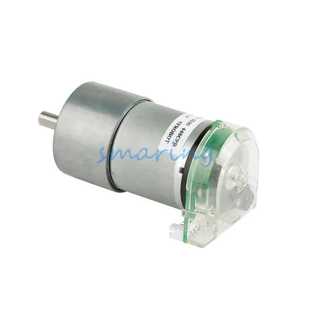 6-12V Geared Motor Encoder Magnetic 448CPR Photoelectric Coding Speed Measuring for Metal Smart Balance Car Chassis Motor Kit