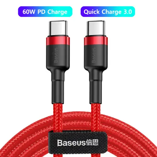 Baseus 100W USB C To USB Type C Cable PD Fast Charging Charger Cord 5A USB-C Type C Cable For iPhone17 MacBook Samsung Xiaomi - Image 9