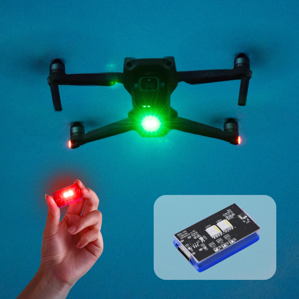 Drone Light For DJI Air 2S /Mavic Mini/ 2 Pro/Mavic 2 Zoom/Mavic Air/Mavic Pro/Mavic Pro Platinum/DJI Spark etc