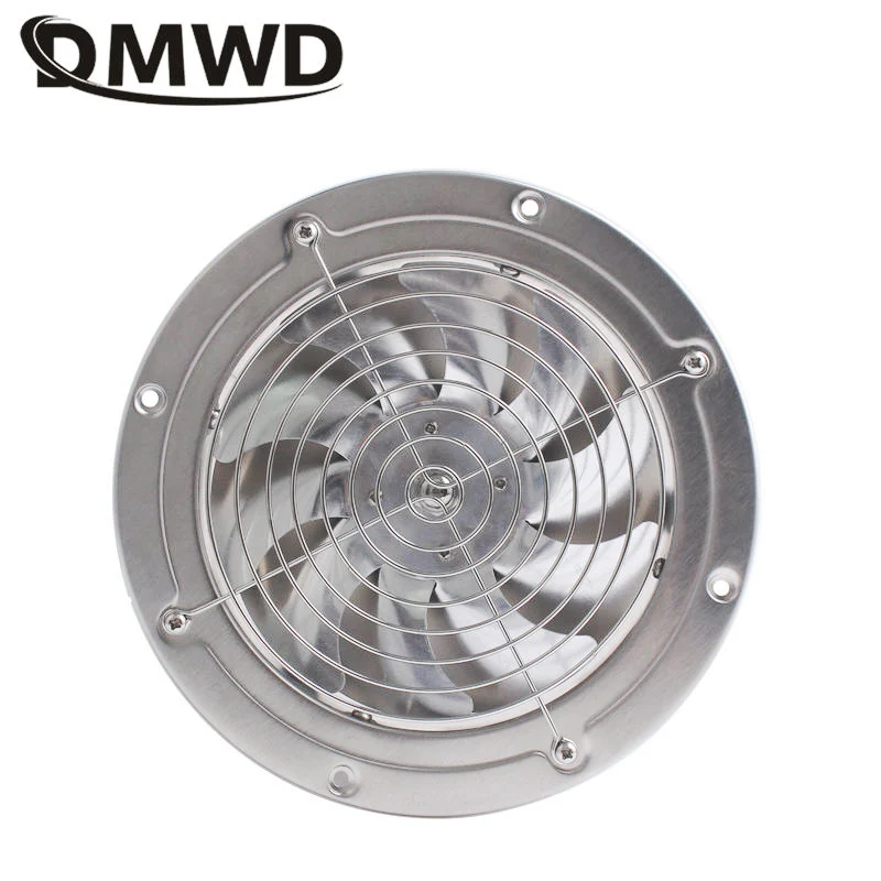 DMWD 6 inch 45W exhausted fans Hight speed air extractor fans 6'' toilet kitchen bathroom hanging wall window glass ventilator