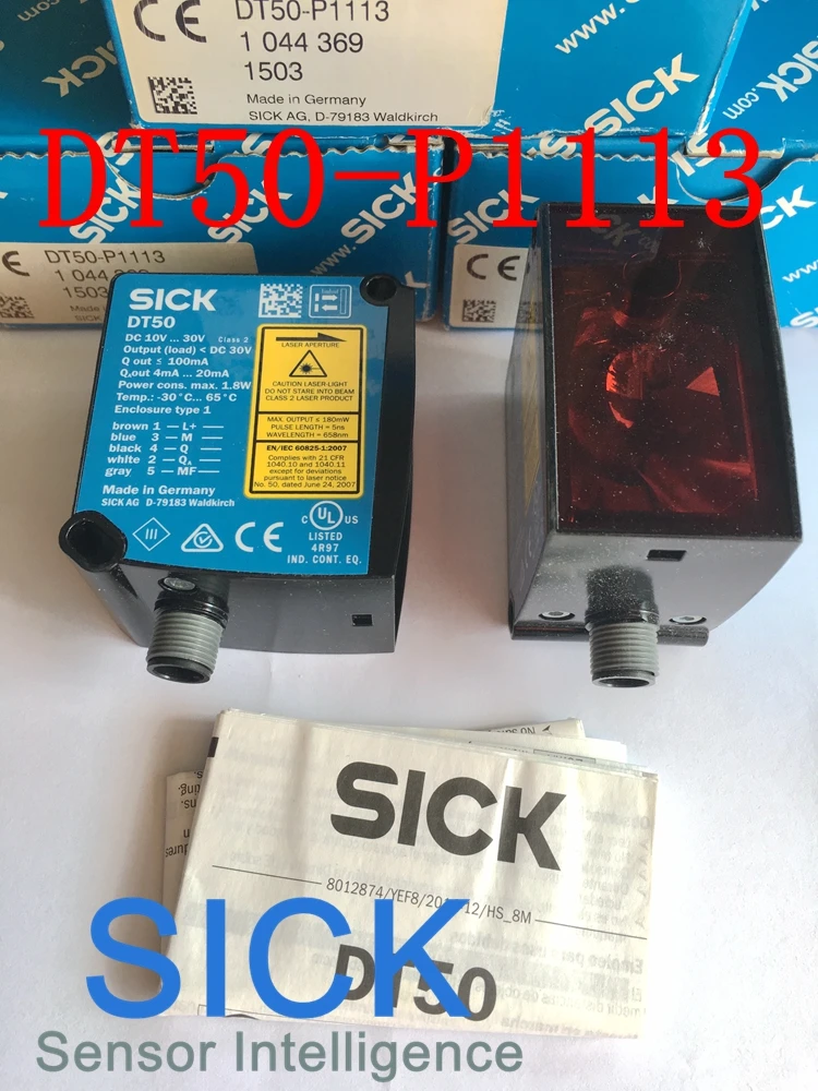 100% new original SICK laser range finder DT50-P1113 item number 1044369