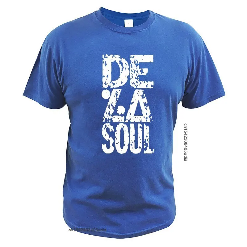 De La Soul Is Dood T-Shirt Amerikaanse Hiphopgroep De La Soul Beste Rapalbums Tshirt Hoge Kwaliteit Crew Neck Tee Tops