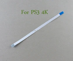 10pcs interruttore di accensione/spegnimento di alta qualità ripristina cavo a nastro 6 pin 4K 4000 per ps3 Playstation 3 super slim