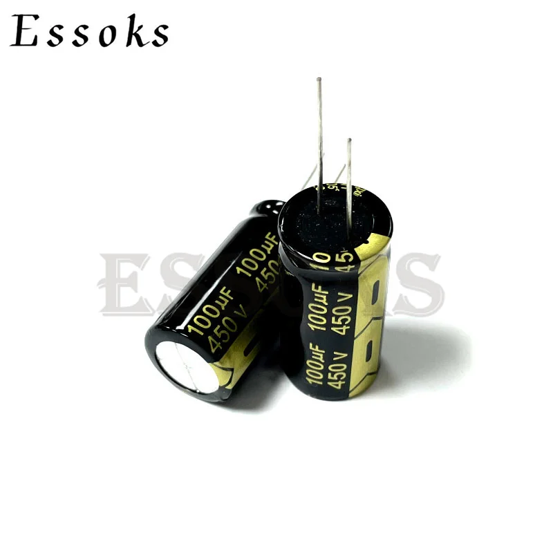 2pcs Electrolytic Capacitor 400V100UF 400V 100UF 18X25 18X30 mm High Frequency Low ESR Aluminum Capacitors