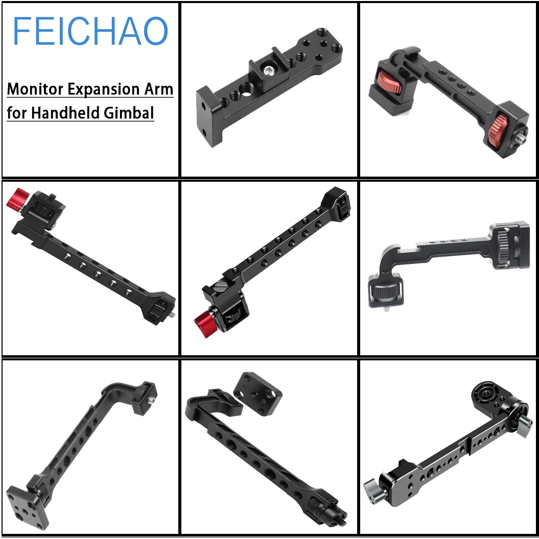 Удлинитель вращающийся кронштейн монитор светильник для видео опора для ZHIYUN WEEBILL 2 S Crane 3S 3S-E DJI RS2 RSC2 RONIN S SC Gimbal Удлинитель вращающийся кронштейн монитор светильник для видео опора для ZHIYUN WEEBILL 2 S Crane 3S 3S-E DJI RS2 RSC2 RONIN S SC Gimbal