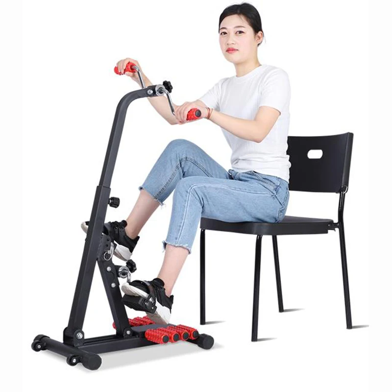 rehabilitation stroke hemiplegic cerebral infarction Onset of exercise bike Home rehabilitation training