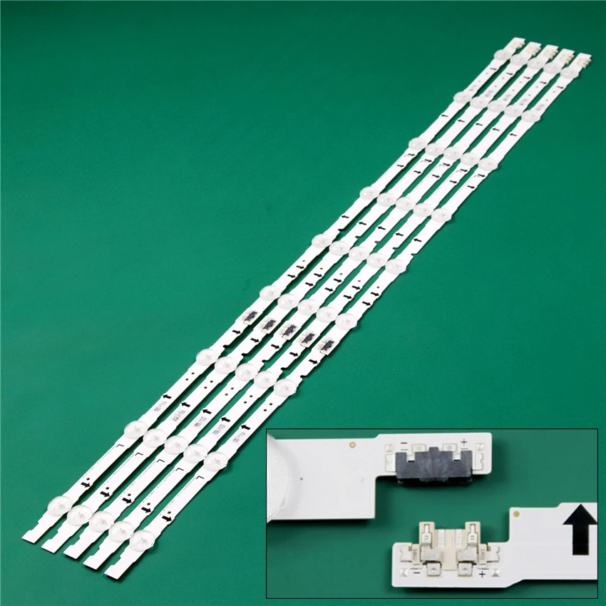 LED TV Illumination For Samsung UE40H6290AS UE40H6290SS UE40H6415SU LED Bar Backlight Strip Line Ruler D4GE-400DCA-R1 400DCB-R2