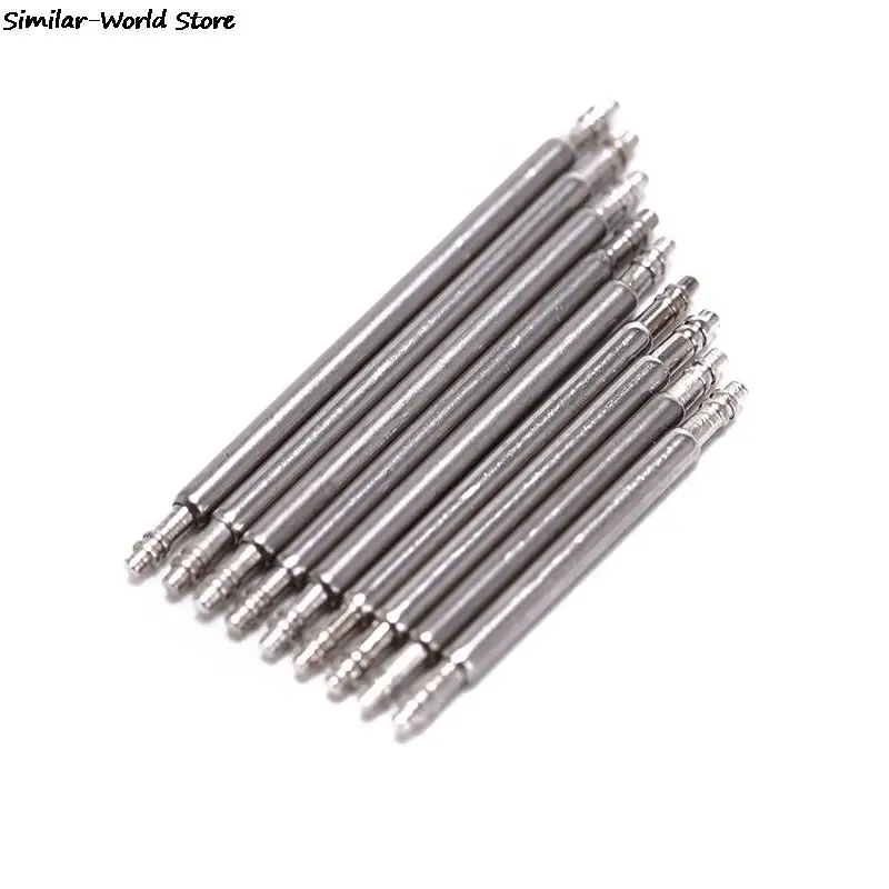 New 20 PCS Silver Watch Repair Set 16-24MM Stainless Steel Watch Band Spring Bars Strap Link Pins Watchmaker