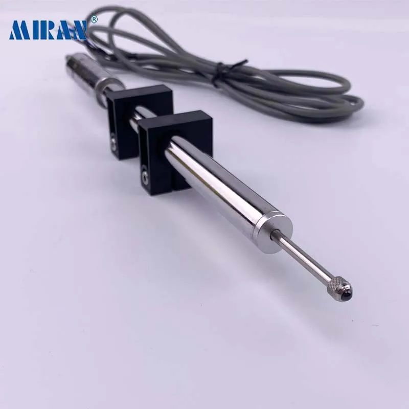 Miran LVDT Linear Position Sensor 5mm-100mm Spring Return Type Transducer RS485 Output  Linear Variable Differential Transformer