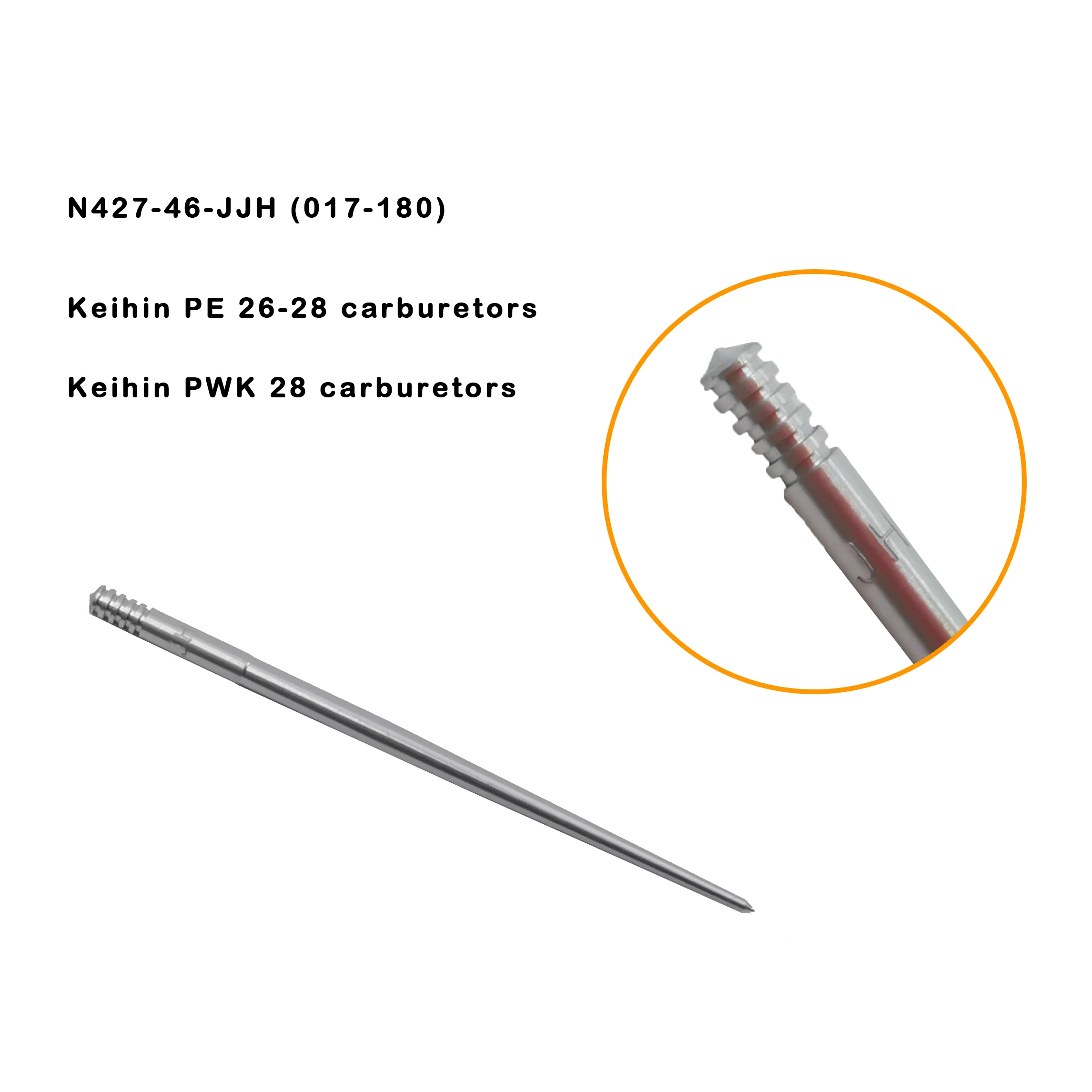 Motorcycle Modified Carburetor Main Oil Needle for Keihin PWK 28 PE26-28 Carburetor JJH Jet Needle