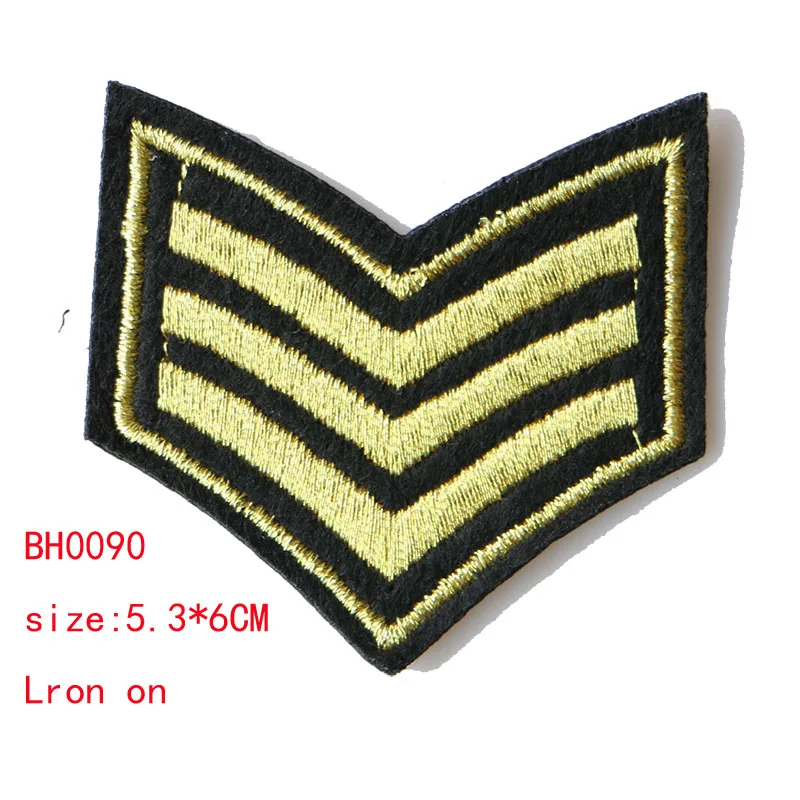 1 Pcs US Marine Corps icon Embroidered Iron on Patches for Clothing DIY Stripes Clothes Patchwork Sticker Custom Badges