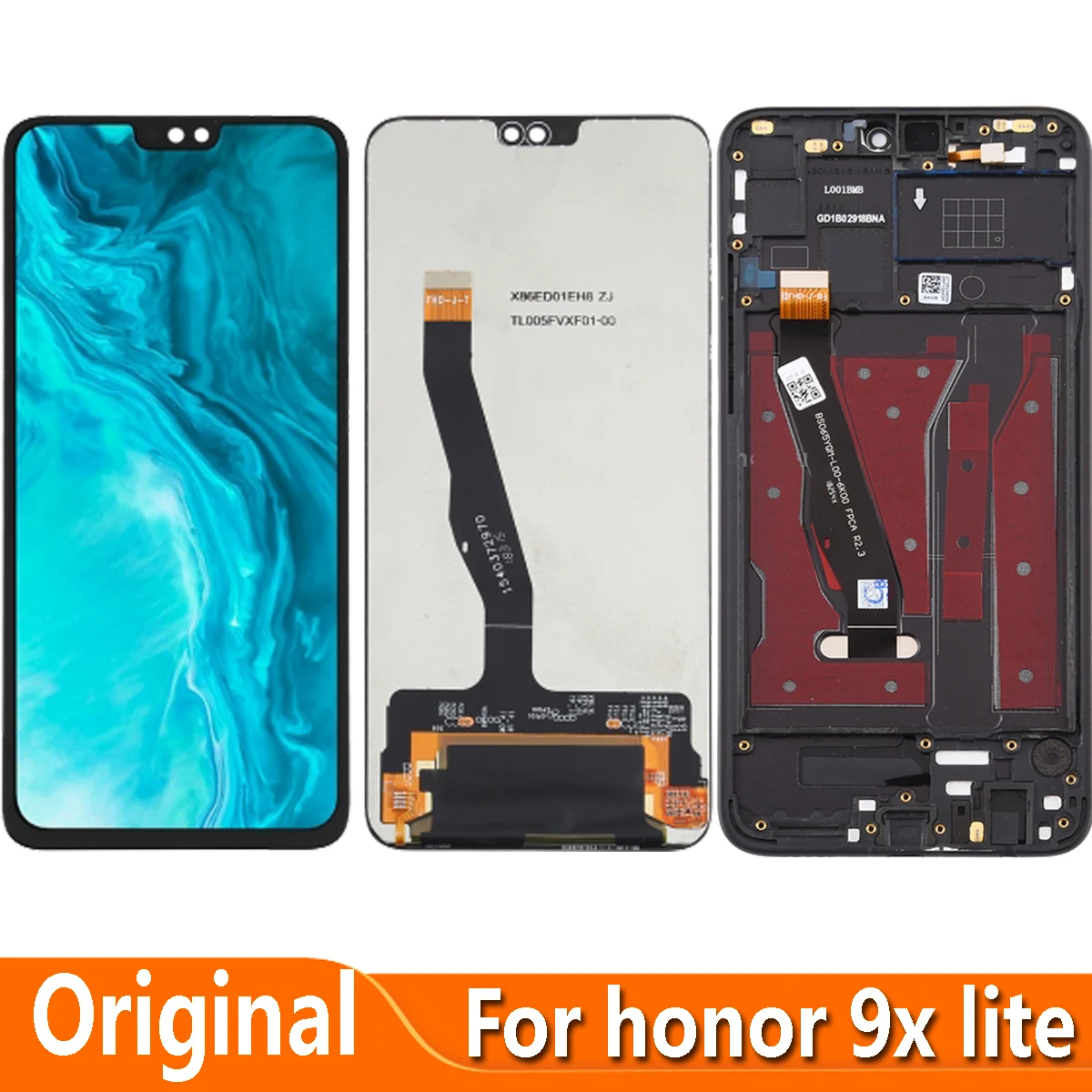 For Huawei Honor 9X Lite JSN-L21 JSN-L22 JSN-L23 LCD Display Touch Screen Digitizer Assembly For Honor 8X LCD