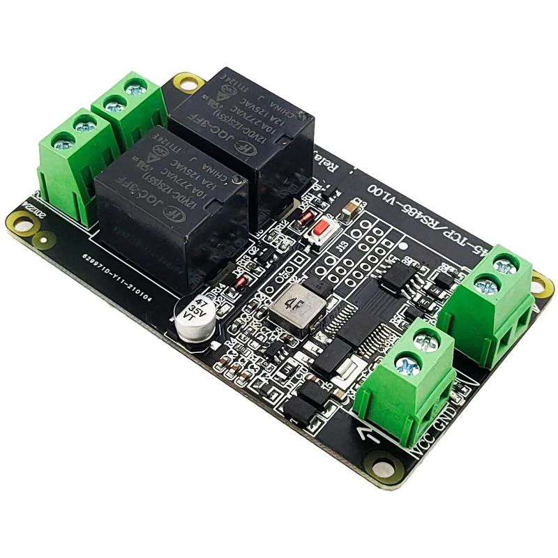Modbus RTU TCP IP 2-way التتابع الناتج إيثرنت RS485