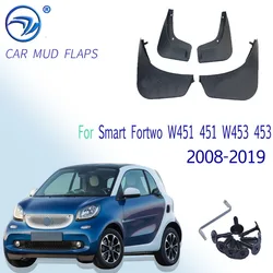 Mudflap for Smart Fortwo W451 451 W453 453 2008~2019 Fender Mud Guard Flaps Mudguards Accessories 2009 2010 2011 2015 2016 2018