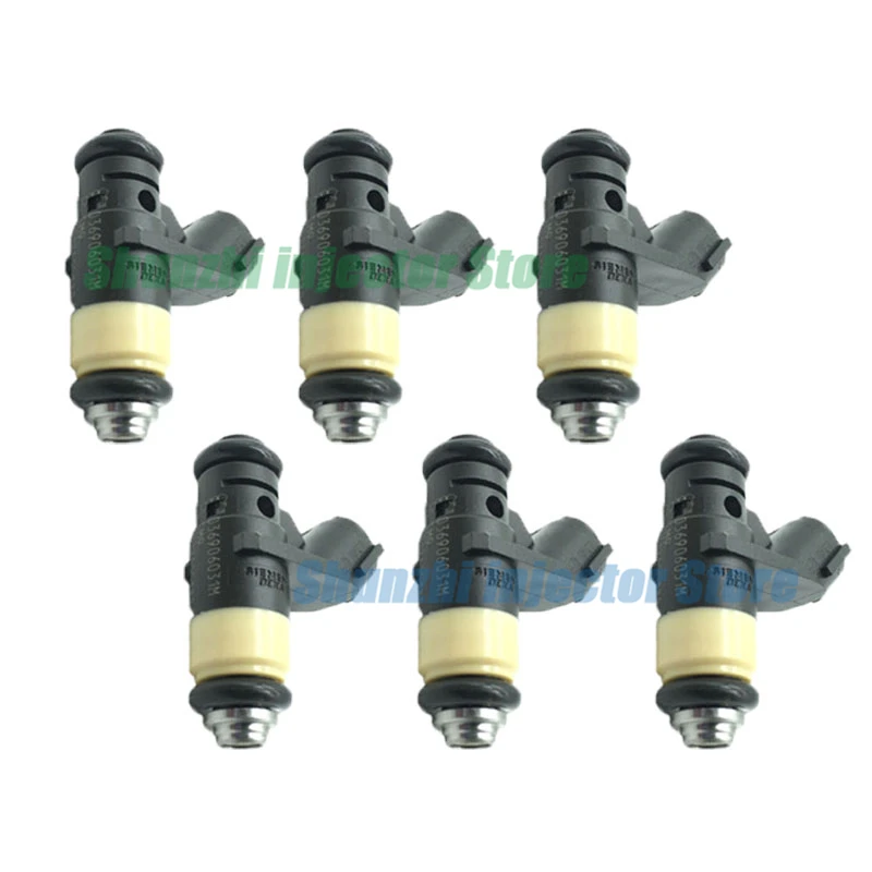 

6pcs Fuel Injector Nozzle For volkswagen Polo 9N /Seat Ibiza IV 1.4L 2002-2007 /Skoda Fabia 6Y 036906031M