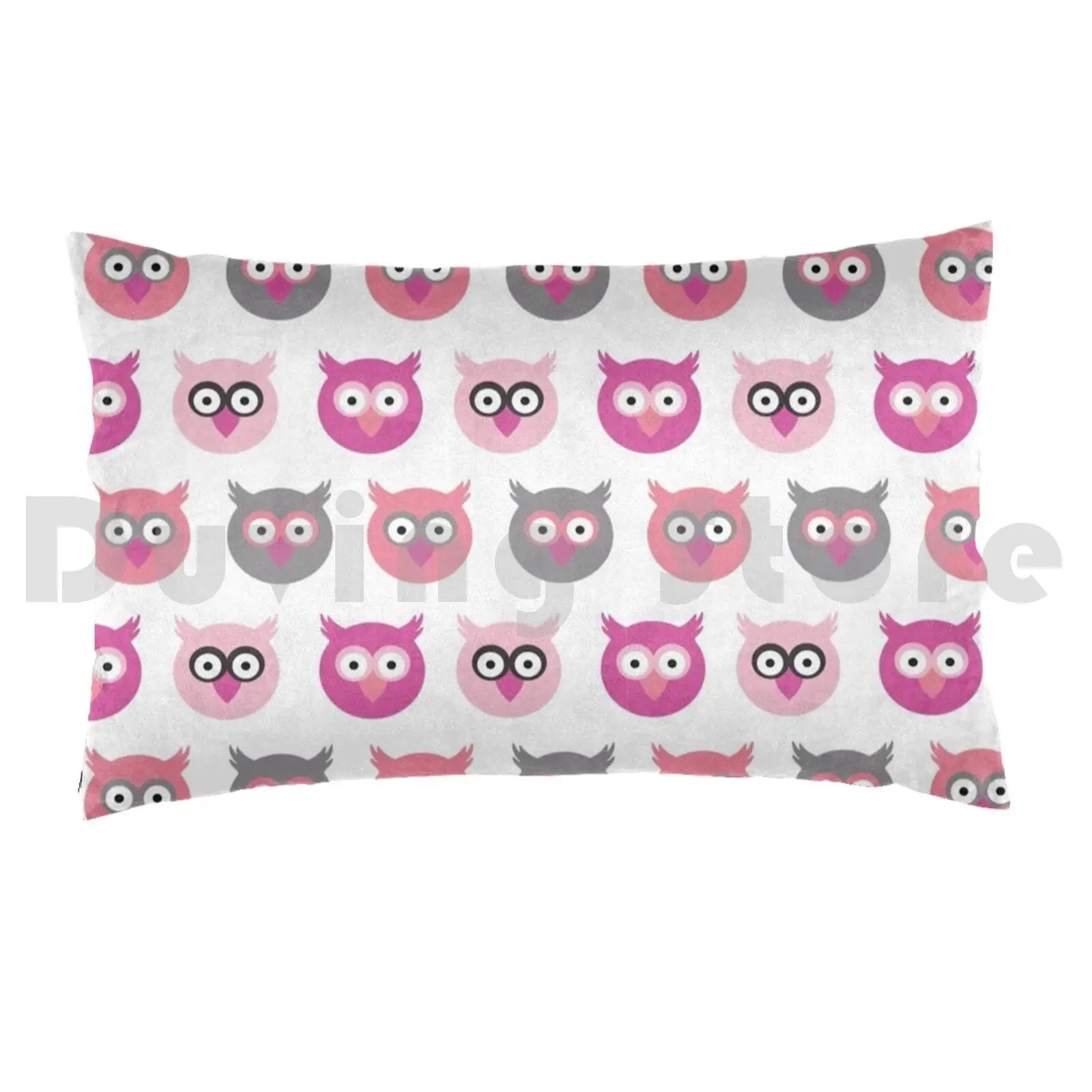 OwlsPillow case Owl Owl Barn Owl Cute Owl Night Owl Owl Art Hoot Funny Owl Bird Of Prey Eagle Owl Owl