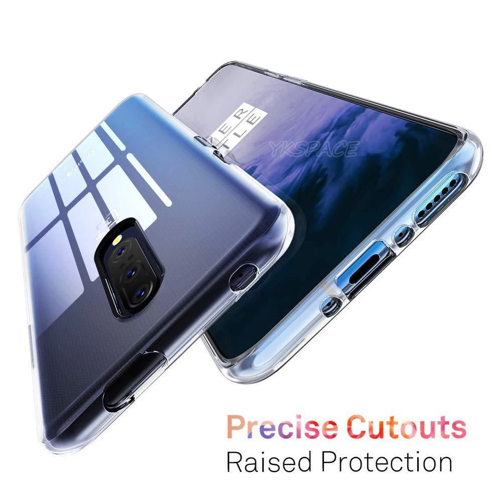 Ultra Thin Transparent Soft TPU Silicone Phone Case For OnePlus 5 5T 6 6T 7 7T 8 9 9R 9RT 10 Pro 11 11R Silm Back Cover