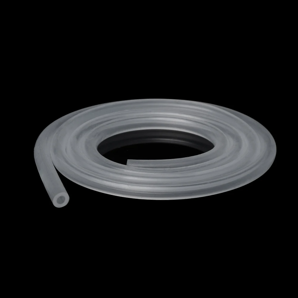 Flexible 1 Meter Food Grade Transparent Silicone Rubber Hose 2 3 4 5 6 7 8 10 mm Out Diameter Flexible Silicone Tube Milk Hose