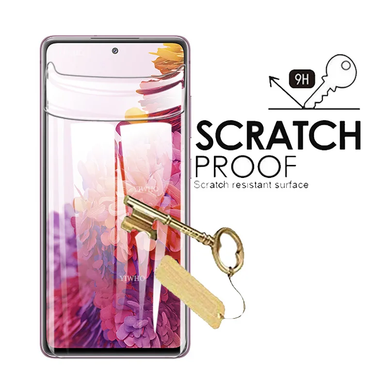 For Samsung S20fe Hydrogel  Screen Protector Protective Soft Film on For Galaxy S20 Fe Lite Fan Edition Camera Tempered Glass