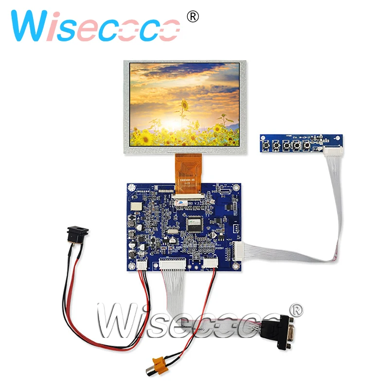 

5 inch 640x480 LCD Screen ZJ050NA-08C VGA AV LCD Controller Driver Board