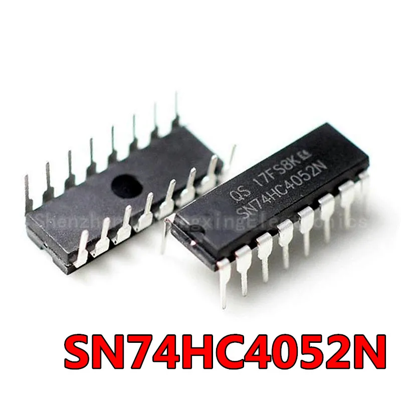 

10pcs/lot SN74HC4052N 74HC4052N 74HC4052 DIP-16 In Stock