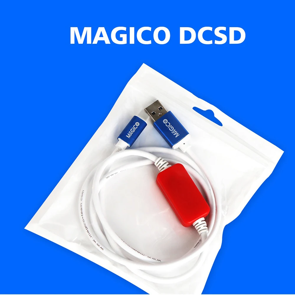 MAGICO 2nd Generation DCSD Alex Cable Test Engineering Cable Purple Screen Cable for iPhone to Rewrite Nand Data to SysCfg