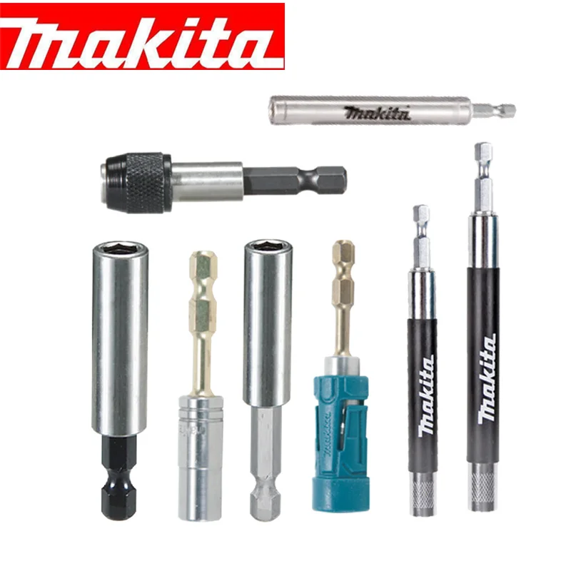 Makita bit extension rod 6.35mm hexagon handle quick release self-locking strong magnetic extension screwdriver rod holder