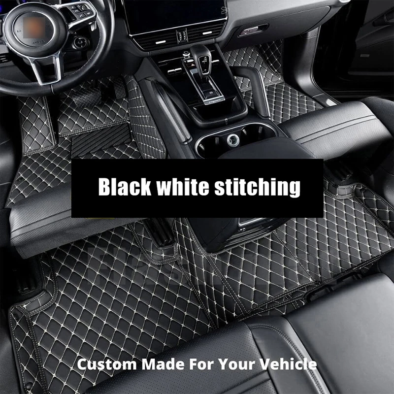 

Custom Leather Car Floor Mats For Jeep Grand Cherokee Wrangler Gladiator Commander Renegade Compass Liberty Auto Carpets Covers