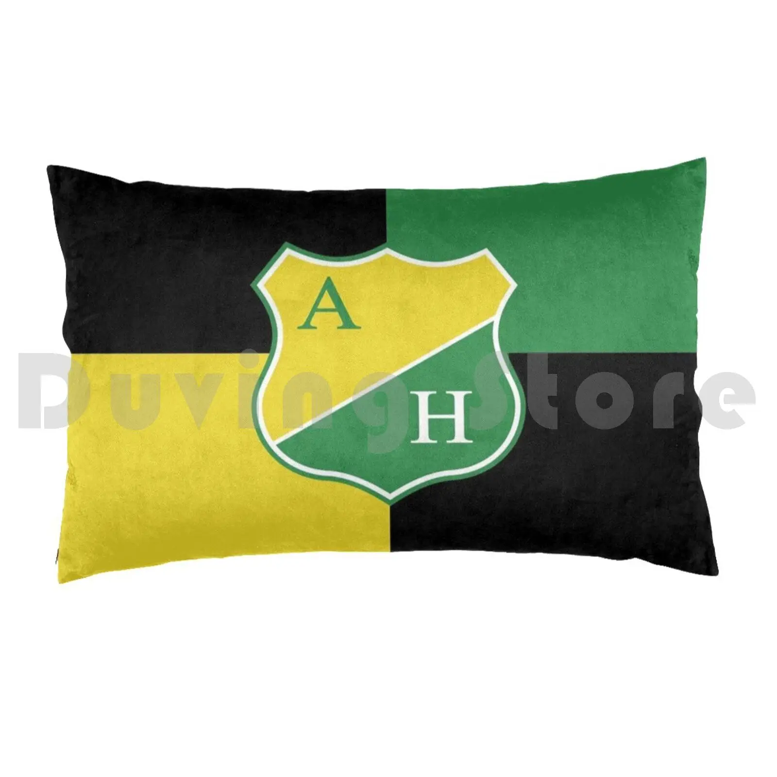 Only For My City , My Colours , Escudo De Huila From Neiva , ColombiaPillow case Escudo De