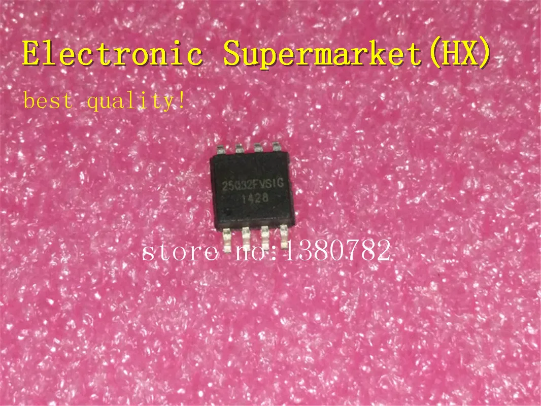 

Free Shipping 20pcs-100pss W25Q32FVSIG W25Q32 SOP-8 New IC In stock!